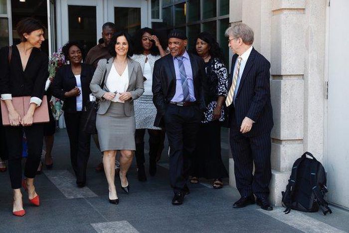 He spent 36 years behind bars, a fingerprint database cleared him in hours