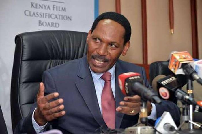 KFCB boss Ezekiel Mutua