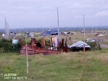 Ruai families spend night in the cold after government demolishes their houses