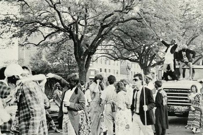 Beyond college campuses and public scandals, a racist tradition lingers