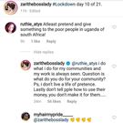 Zari Hassan’s classy response to fan who attacked her for not helping the poor during the Coronavirus Pandemic