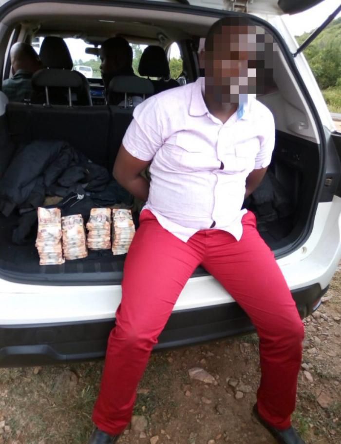 2 Police officers arrested with millions from the Sh 72 Million ATM heist [Photos]