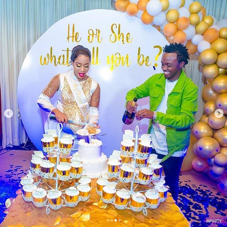 Bahati treats wife to an exquisite invites only baby shower