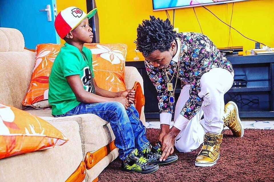 Bahati’s emotional message to son Morgan as he turns 7 years old
