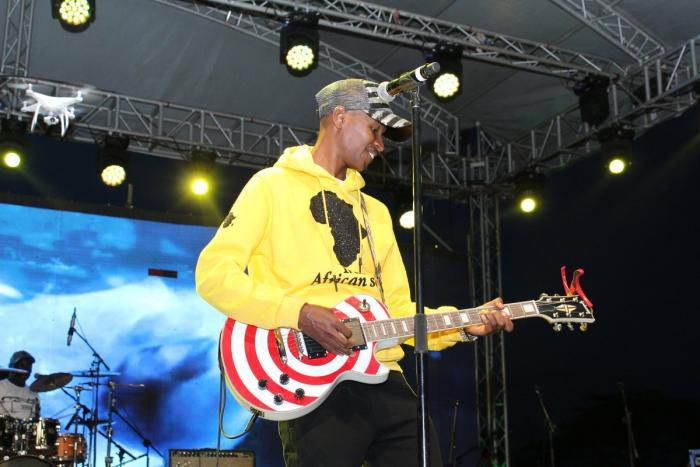 File image of Samidoh on stage