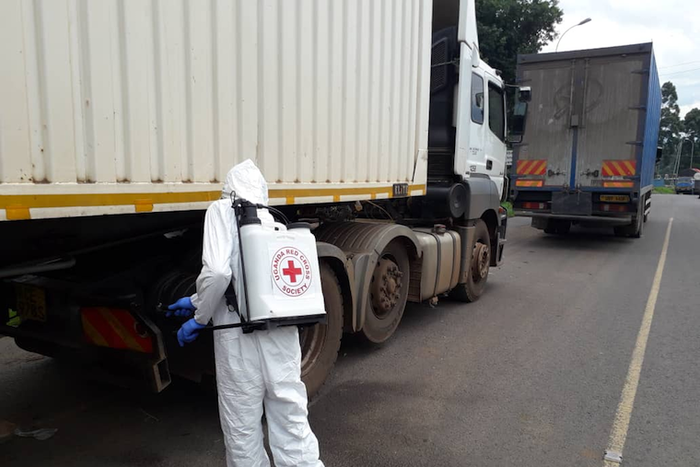 7 truck drivers escape into Uganda after testing positive for Covid-19