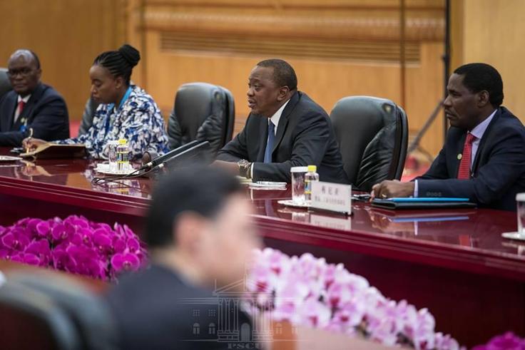 Uhuru releases statement after first round of negotiations with China