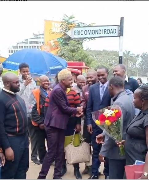 Eric Omondi in Kisumu