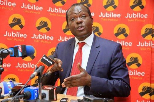 Raphael Tuju responds after DP Ruto termed changes made Jubilee Party as fraudulent
