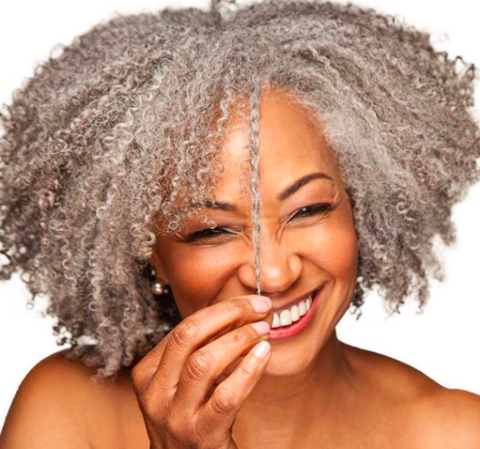 Beautiful gray hair (NaturAll Club)