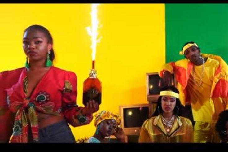 Tanasha Donna and Barack Jacuzzi in Radio Video