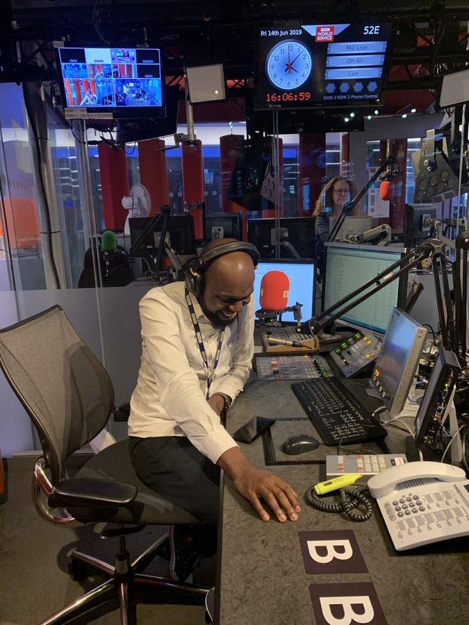 Larry leaves BBC (Twitter)