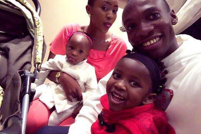 Dr.Ofweneke with Nicah the Queen