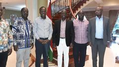 Photos of DP Ruto hanging out with Raila stir the internet
