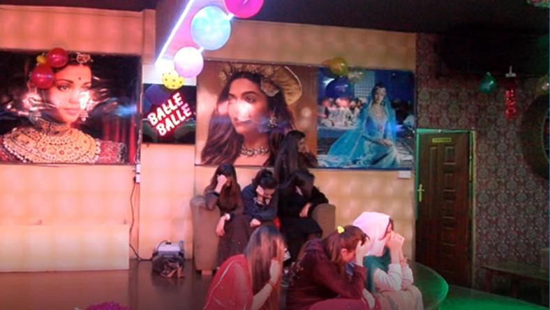 The 8 Pakistani girls arrested during a raid at Balle Balle club