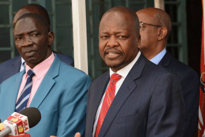 Health CS Mutahi Kagwe addresses MP John Kiarie’s claims