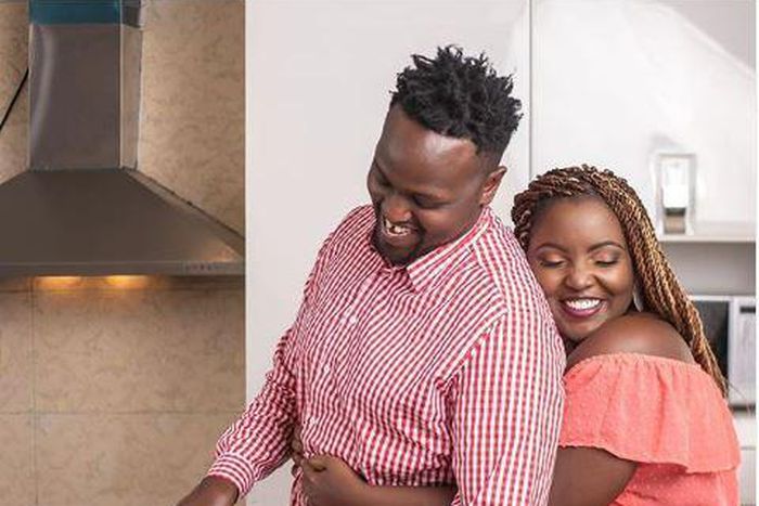 DJ GG and his wife Jasmine Macharia