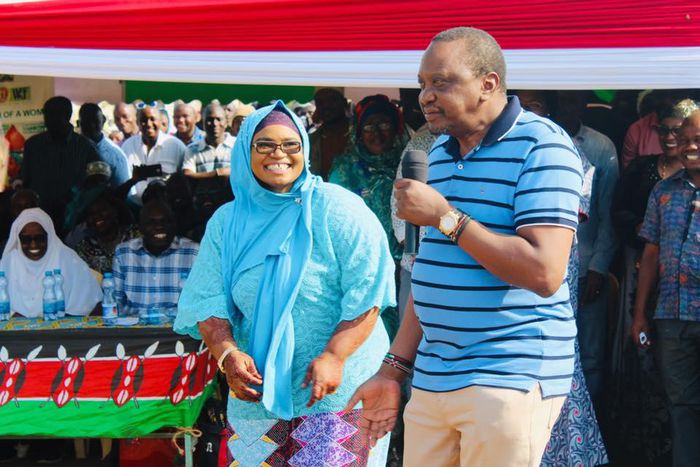 How President Uhuru Kenyatta mistakenly attended homecoming party for PS Safina Kwekwe after she had just been replaced
