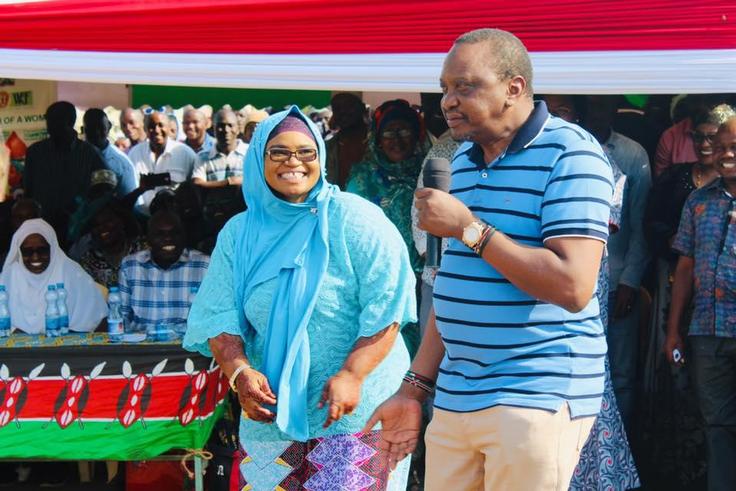 How President Uhuru Kenyatta mistakenly attended homecoming party for PS Safina Kwekwe after she had just been replaced