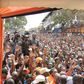 Raila Odinga addressing Kibra residents