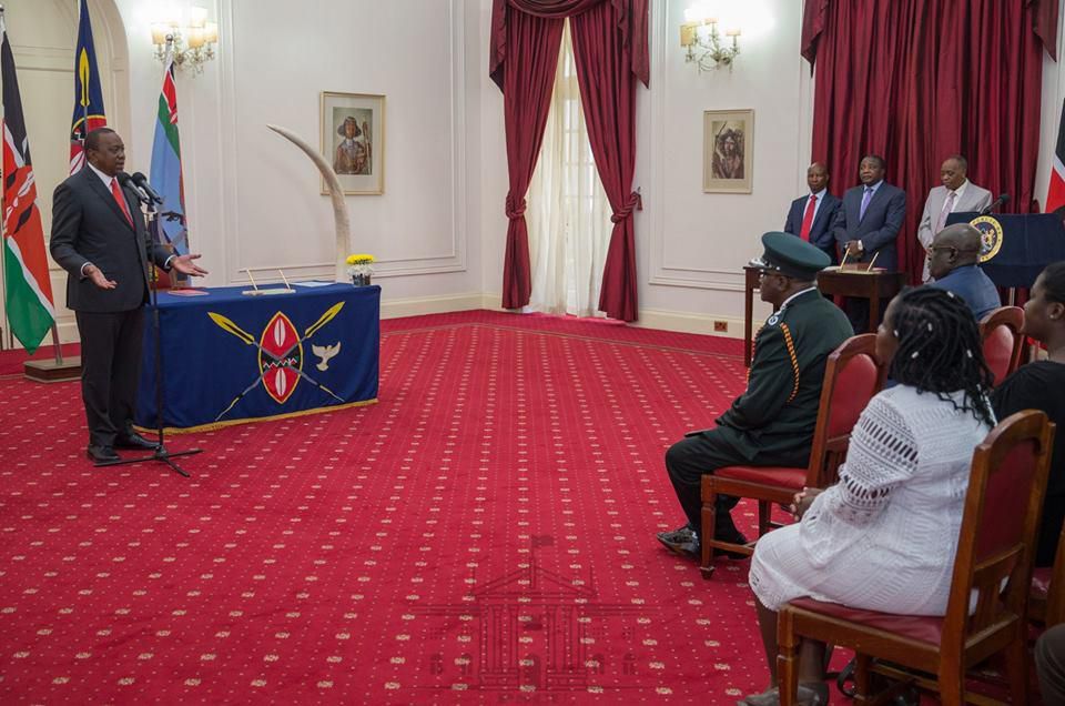 I have high hopes for you - President Uhuru tells Magoha as he was sworn in as Education CS