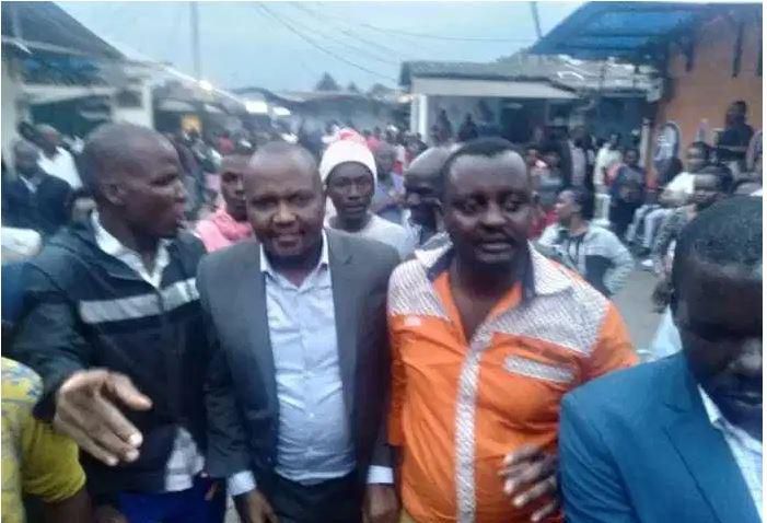 Moses Kuria storms Kibra to campaign for ODM candidate, badly attacks Mariga [Video]