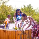 Photos of Eric Omondi on vacation with Maribe and son (Bonfire Adventures)