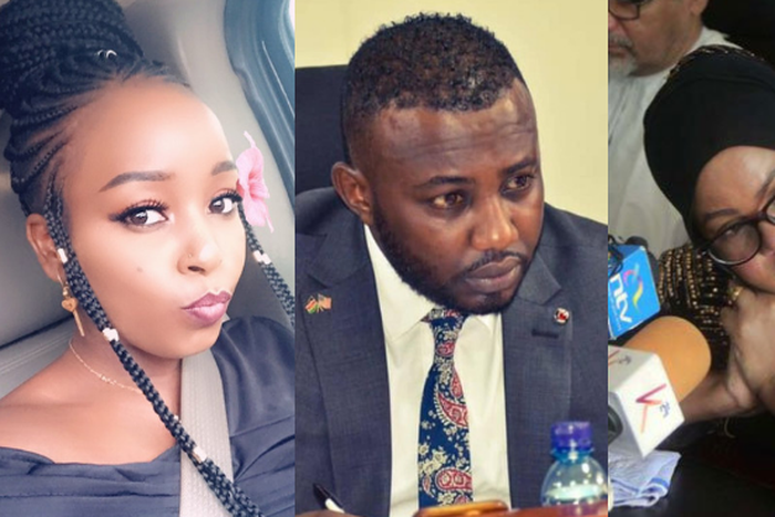 Saumu Mbuvi lectures woman claiming to be pregnant for her senator Fiancé