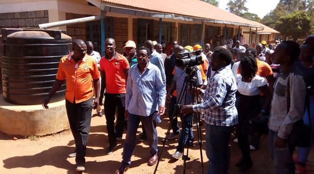 James Orengo leading ODM campaigns in support of Karan