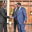President Uhuru Kenyatta, Deputy President William Ruto and former Prime Minister Raila Odinga