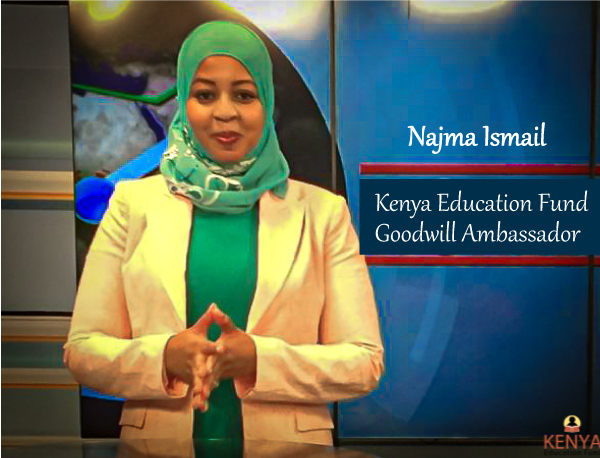KTN News anchor Najma Ismail appointed Kenya Education Fund (KEF) Goodwill Ambassador