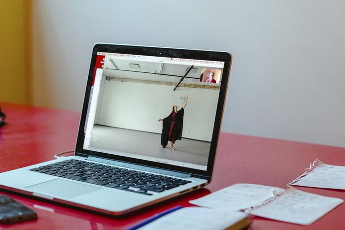 When the Choreographer Won't Fly, the Dancers Rehearse by Skype