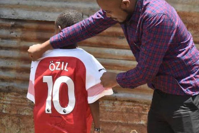 Kenyan boy awarded by Ozil lands ambassadorial job