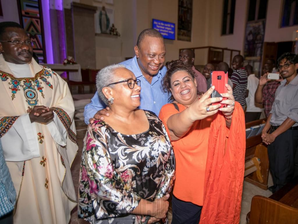 How President Uhuru and First Lady Margaret Kenyatta spent their Christmas Eve