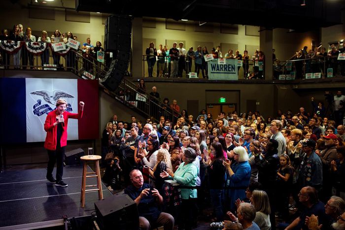 Warren and Buttigieg Gain Momentum in Iowa Democratic Race