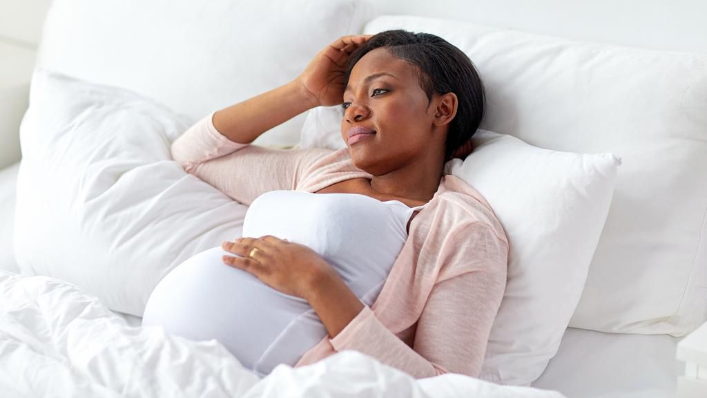 Sick pregnant woman(American Heart Association)