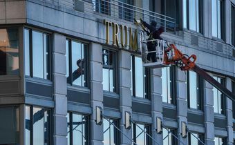 More Trump Names on Buildings Are Coming Down