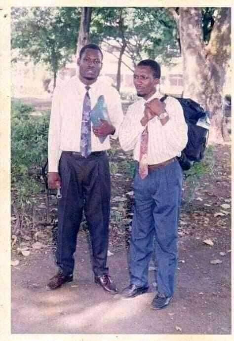 Bishop Robert Wafula with Pastor Ng'ang'a