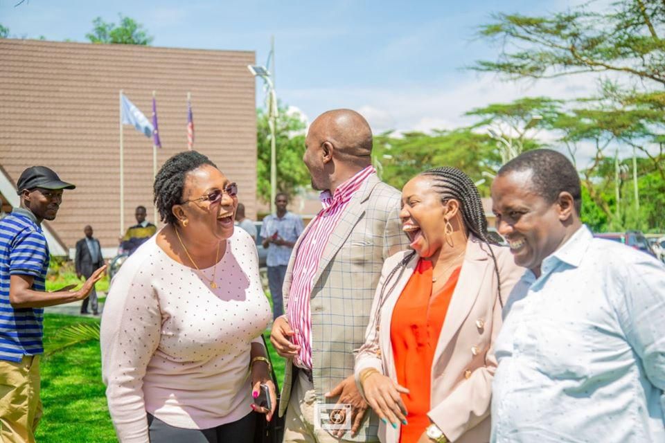 Love flows freely during Tanga Tanga's getaway in Naivasha as Moses Kuria hangs out with female colleagues