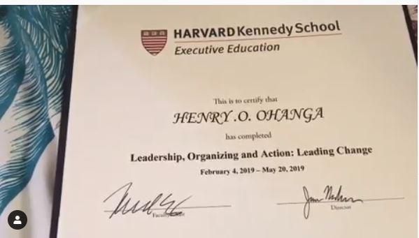 Rapper Octopizzo graduates from Harvard