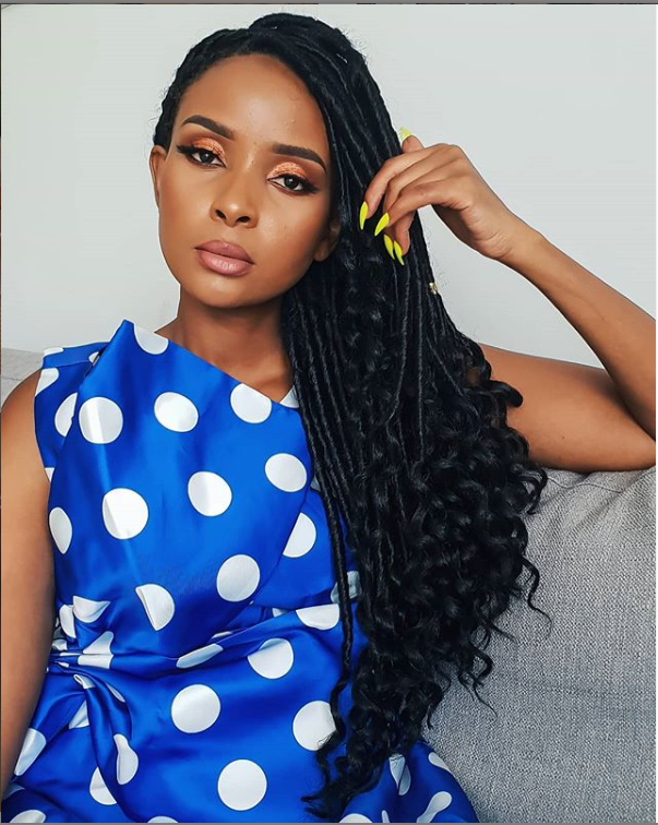 Crochet goddess locs (Instagram nanciemwai)