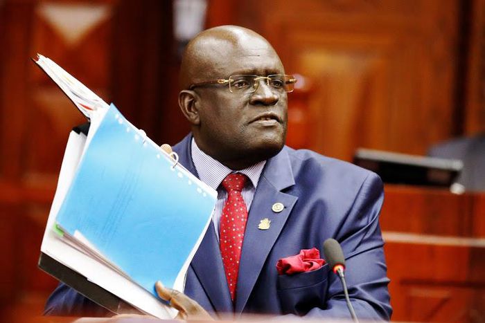 Education CS Prof George Magoha announces KCPE results