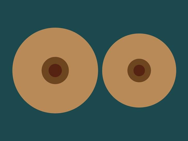 Different size of boobs is normal(self)