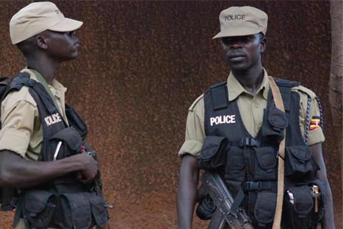 Uganda police officers (File photo)