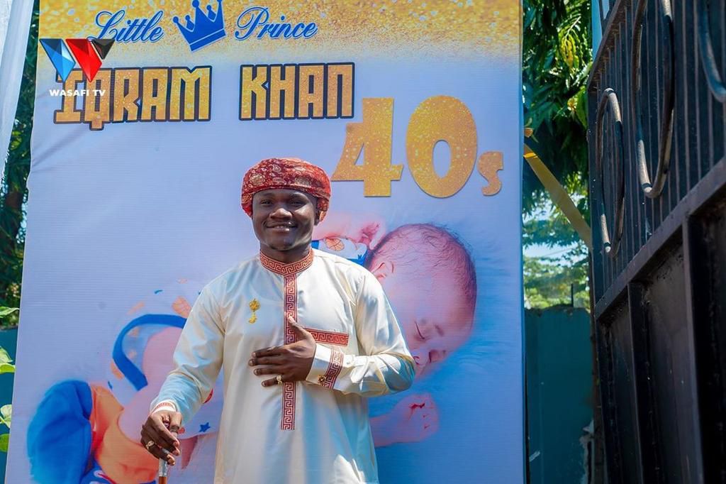 Mbosso celebrates son's 40 days after death of baby mama (Photos)