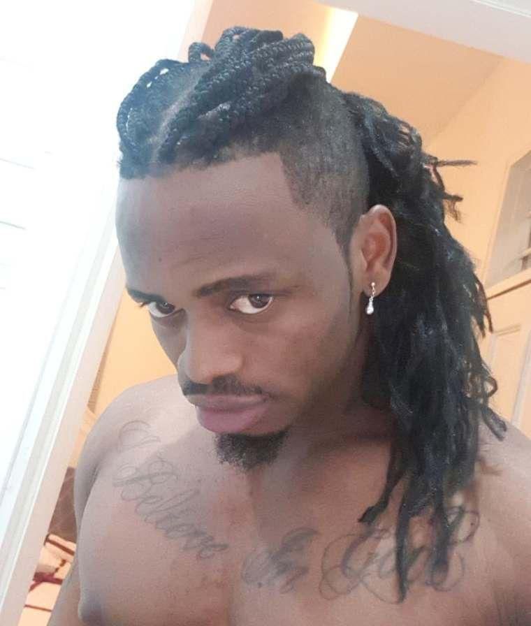 Diamond Platnumz rocking braids (Instagram)
