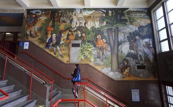 These High School Murals Depict an Ugly History. Should They Go?