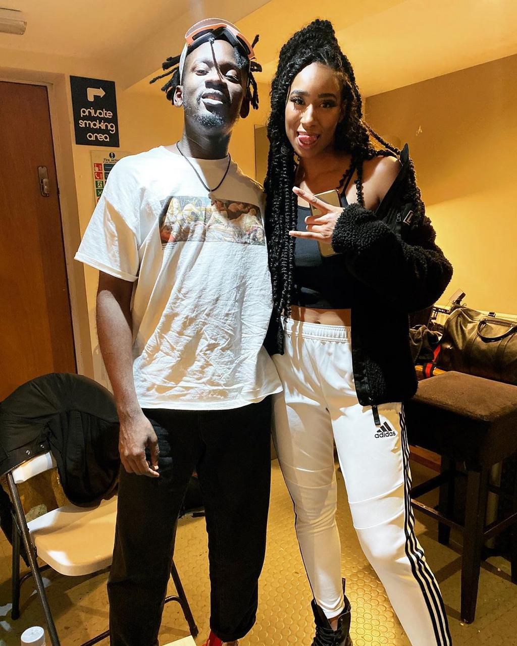 Mr Eazi with Tome. Fast-rising songstress Tõme drops new banger ‘Free’ and its worth your time (Video)