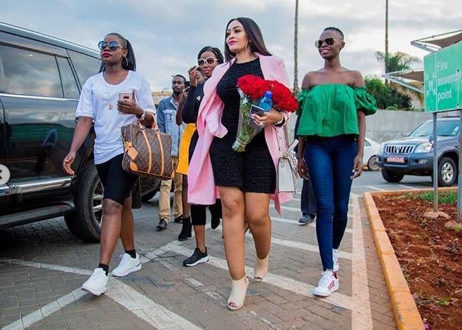 Zari Hassan announces wedding date upon landing in Mombasa