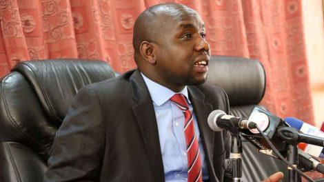 File image of Senate Majority Leader Kipchumba Murkomen